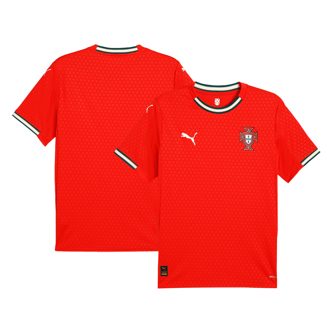 Portugal Soccer Jersey Home Custom Shirt 2025