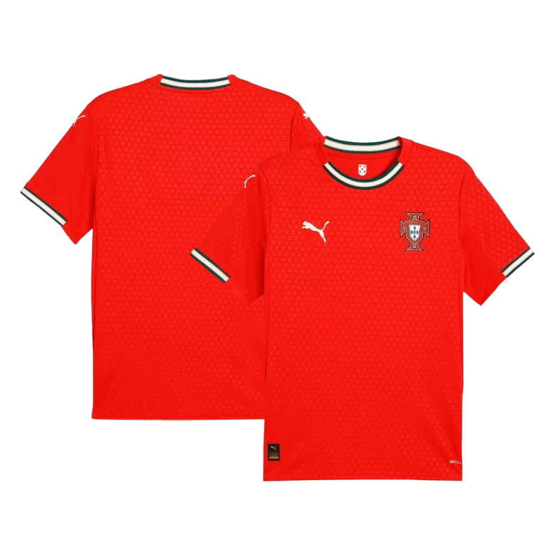 Portugal Soccer Jersey Home Custom Shirt 2025 - bestsoccerstore