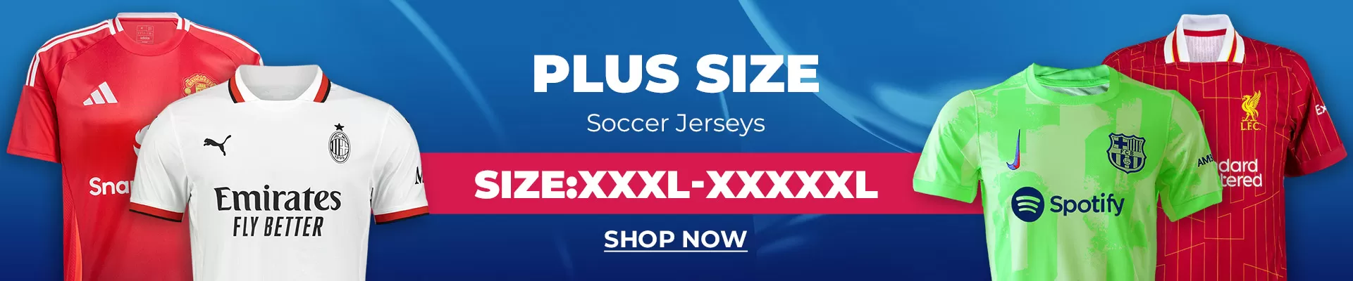 PLUS SIZE JERSEYS - bestsoccerstore