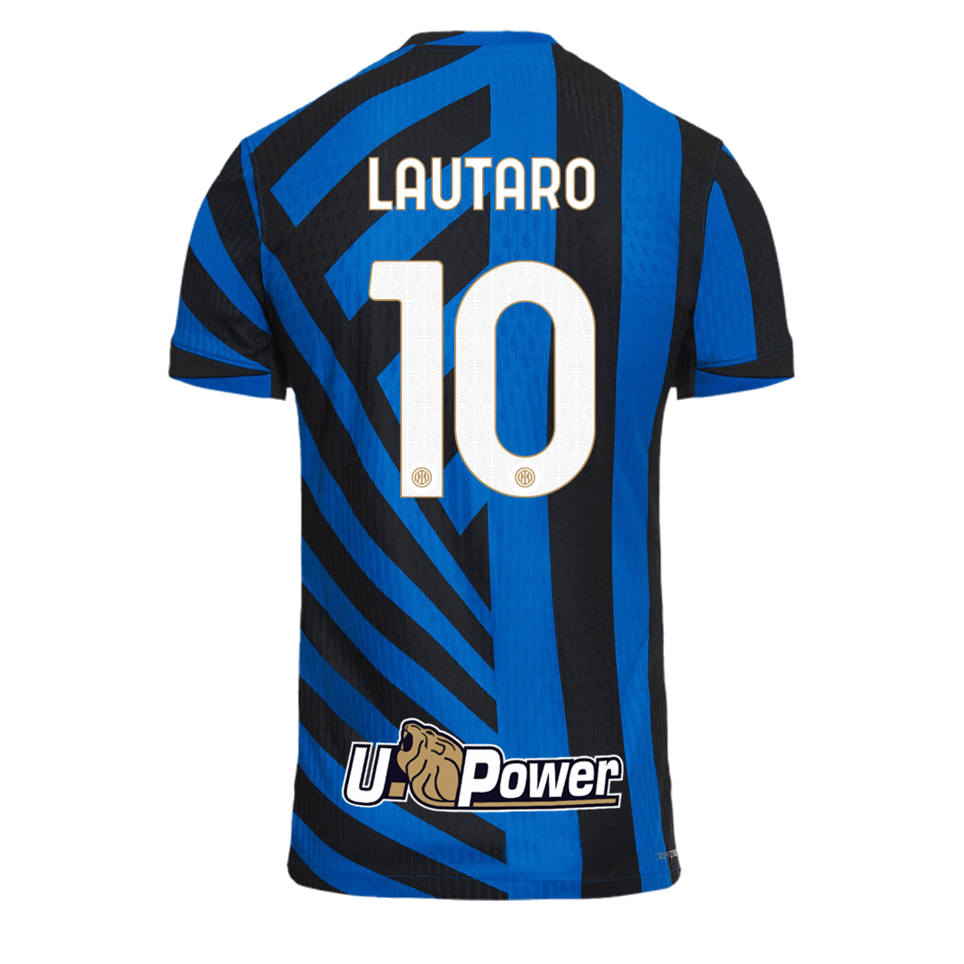 Inter Milan LAUTARO #10 Home Custom Player Version Soccer Jersey