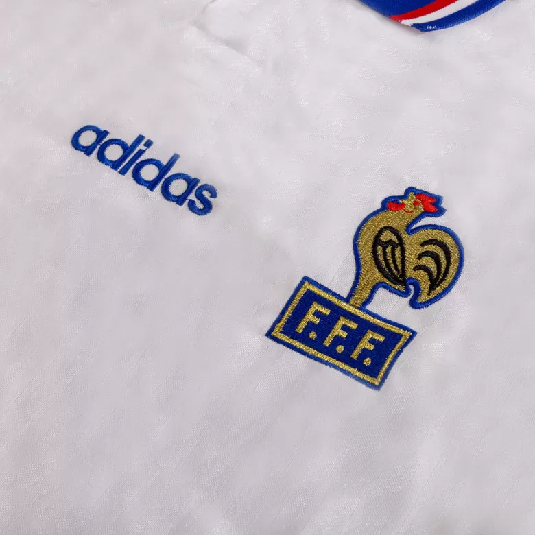 France Retro Jersey Away Soccer Shirt 1994 - bestsoccerstore