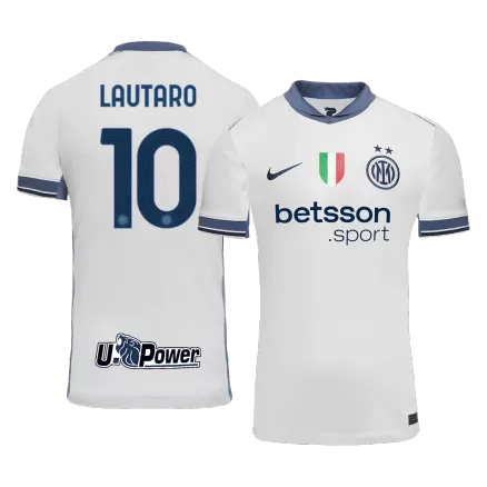 LAUTARO #10 Inter Milan Soccer Jersey Away Custom Shirt 2024/25 - bestsoccerstore