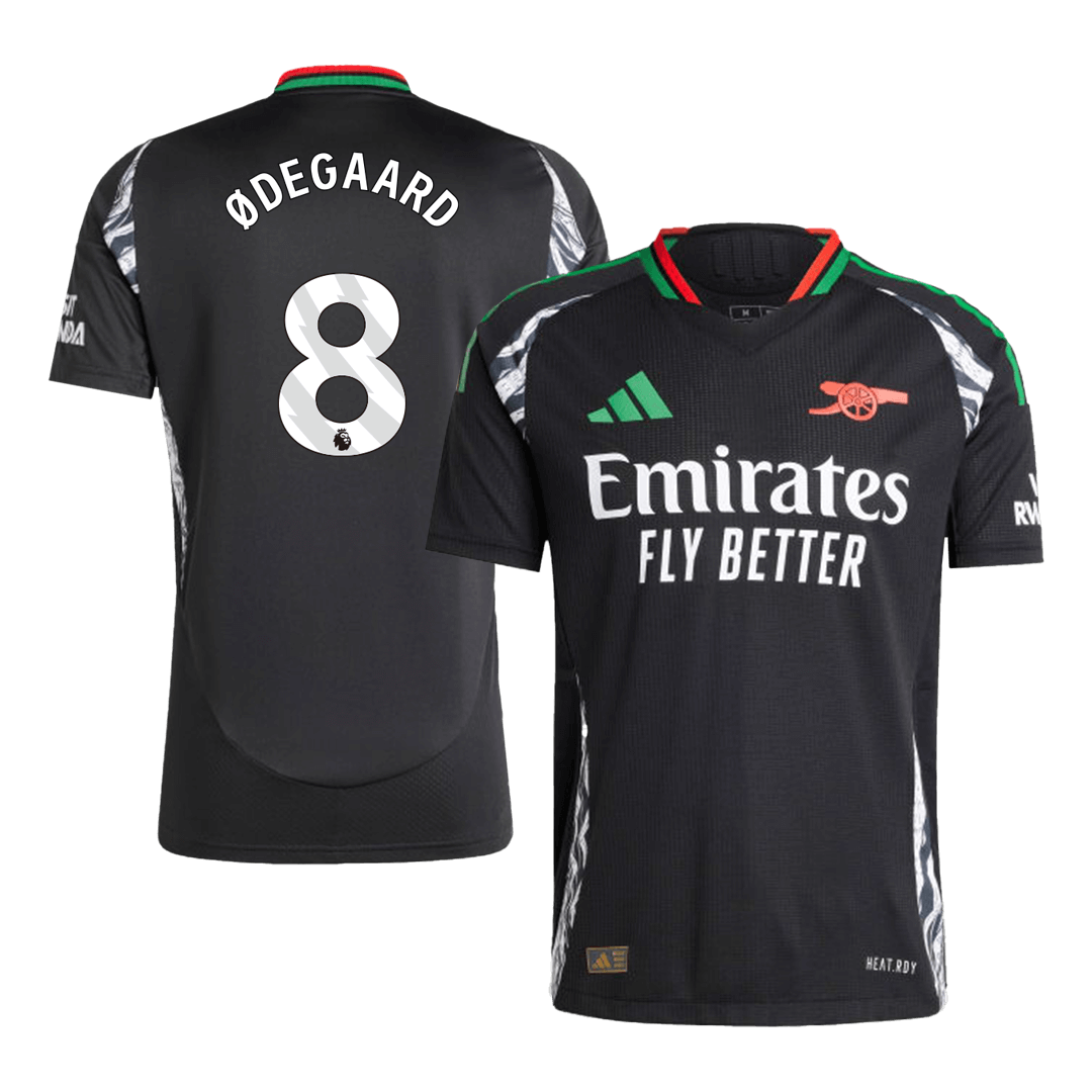Arsenal ØDEGAARD #8 Away Custom Player Version Soccer Jersey - bestsoccerstore