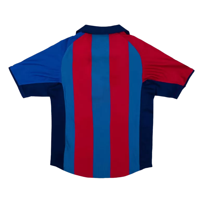 Barcelona Retro Jersey Home Soccer Shirt 2001/02 - bestsoccerstore