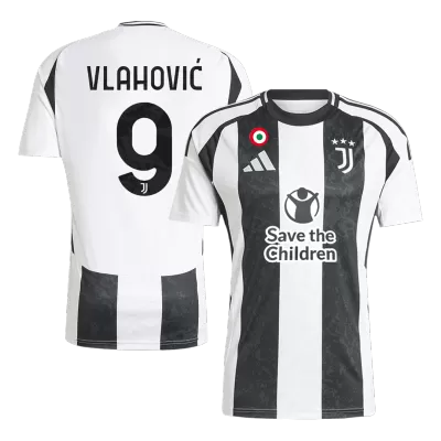 Juventus Jersey Custom VLAHOVIĆ #9 Soccer Jersey Home 2024/25 - bestsoccerstore