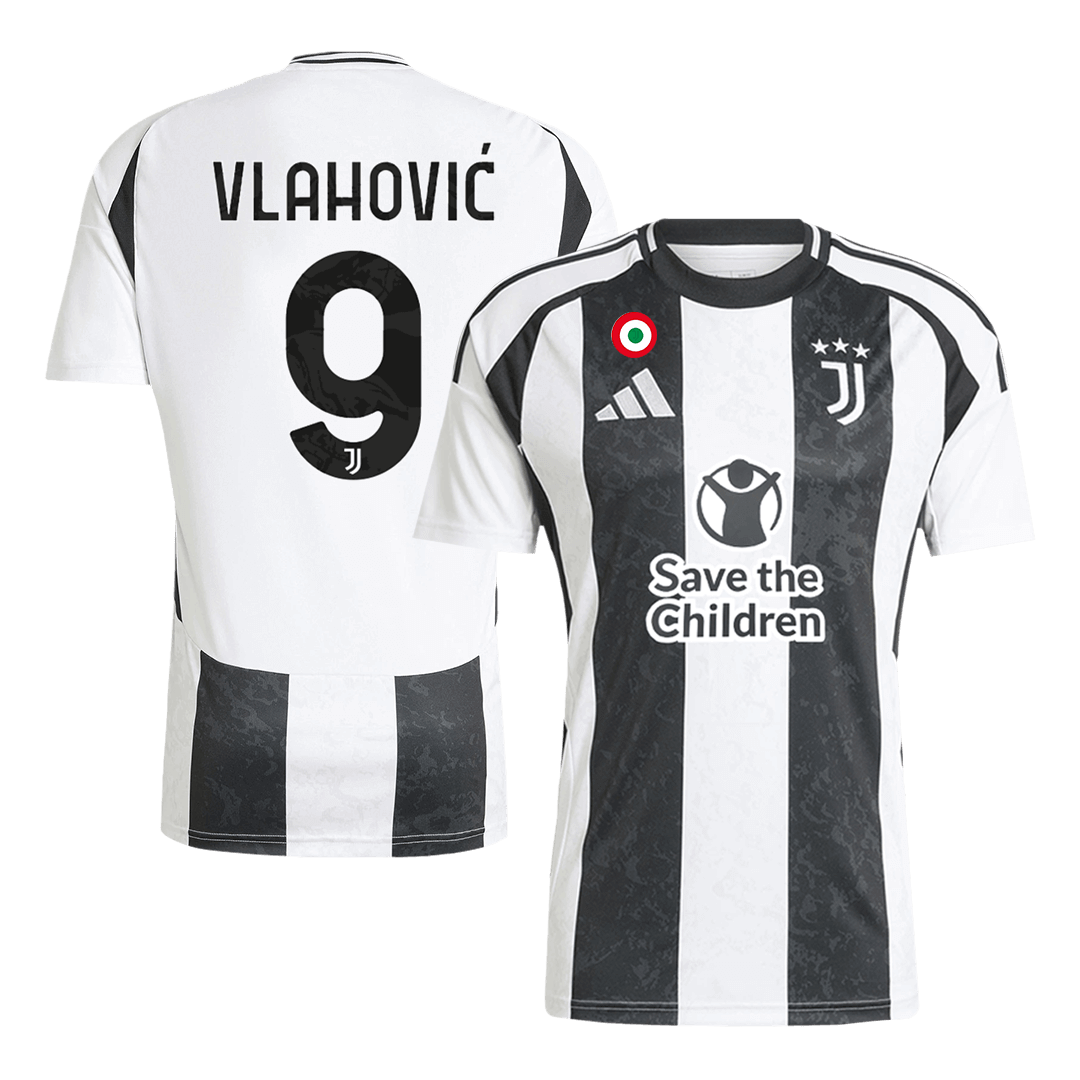 Juventus Jersey Custom VLAHOVIĆ #9 Soccer Jersey Home - bestsoccerstore