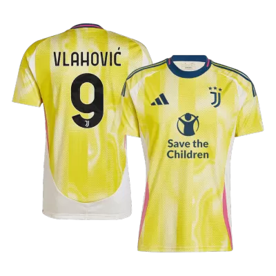 Juventus Jersey Custom VLAHOVIĆ #9 Soccer Jersey Away 2024/25 - bestsoccerstore