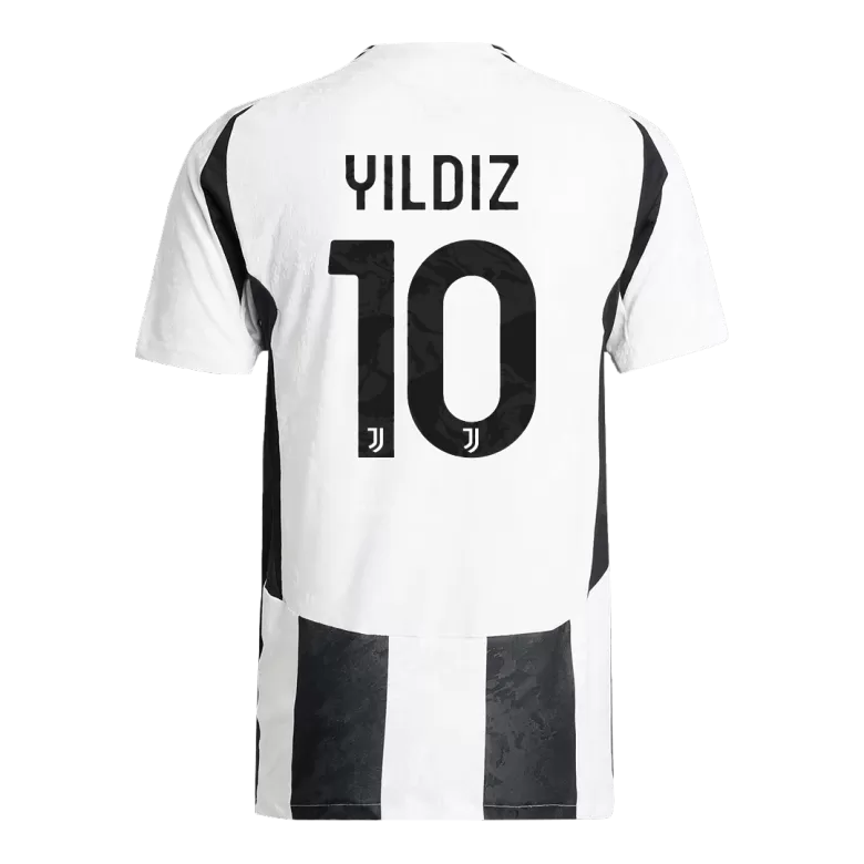 Authentic YILDIZ #10 Soccer Jersey Juventus Home Shirt 2024/25 Save The Children Sponsor - bestsoccerstore