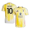 Juventus Jersey Custom YILDIZ #10 Soccer Jersey Away 2024/25 - bestsoccerstore