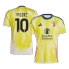 Juventus Jersey Custom YILDIZ #10 Soccer Jersey Away 2024/25 - bestsoccerstore