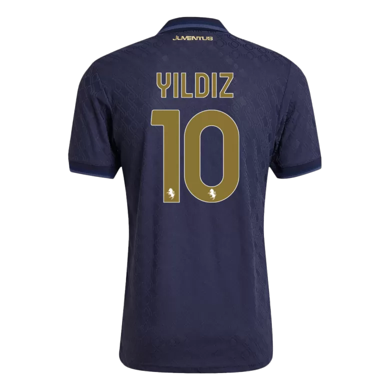 Authentic YILDIZ #10 Soccer Jersey Juventus Third Away Shirt 2024/25 Save The Children Sponsor - bestsoccerstore