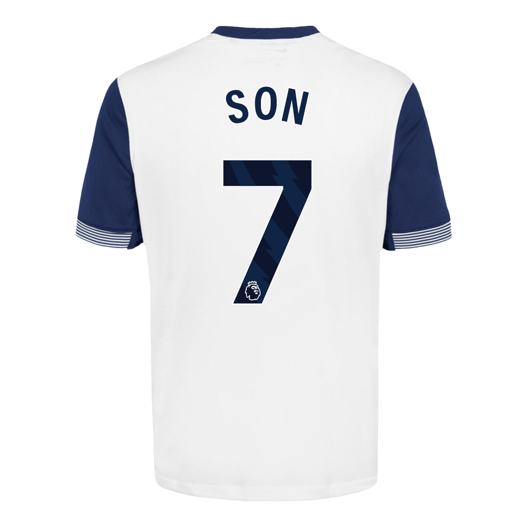 SON #7 Tottenham Hotspur Soccer Jersey Home Custom Shirt - bestsoccerstore