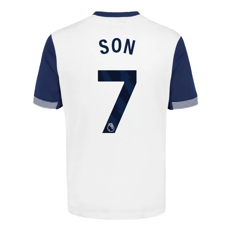 SON #7 Tottenham Hotspur Soccer Jersey Home Custom Shirt 2024/25 - bestsoccerstore