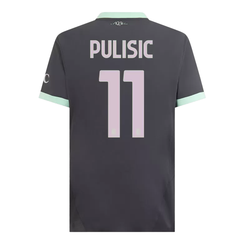 Authentic PULISIC #11 Soccer Jersey AC Milan Third Away Shirt 2024/25 - bestsoccerstore