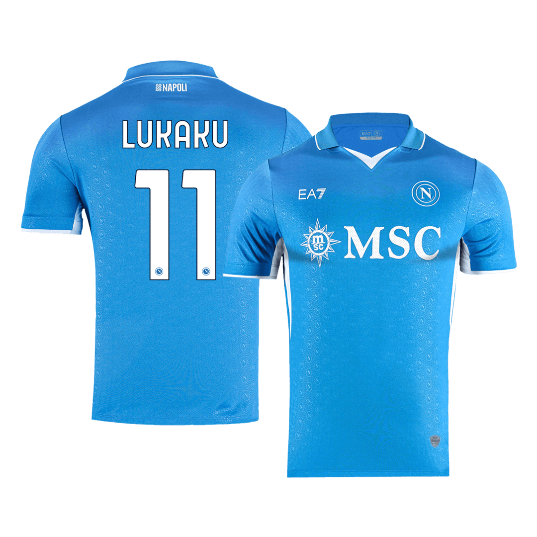 Napoli LUKAKU #11 Home Custom Player Version Soccer Jersey - bestsoccerstore