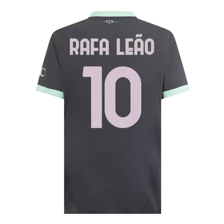 Authentic RAFA LEÃO #10 Soccer Jersey AC Milan Third Away Shirt 2024/25 - bestsoccerstore