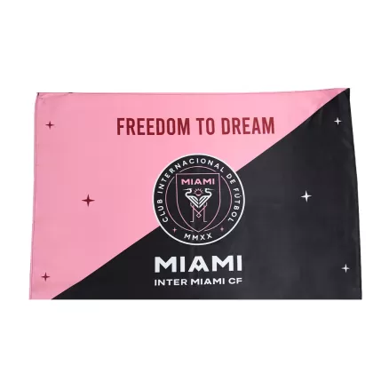 Inter Miami CF Team Flag Pink&Black - bestsoccerstore