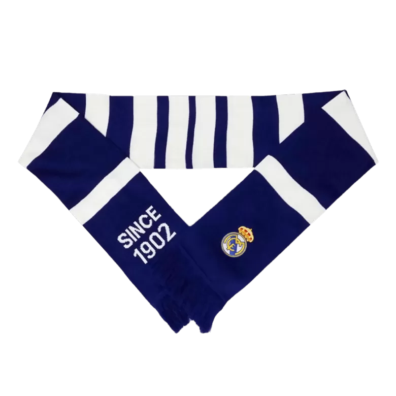 Real Madrid Soccer Scarf Blue&White - bestsoccerstore