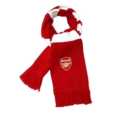 Arsenal Soccer Scarf Red&White - bestsoccerstore