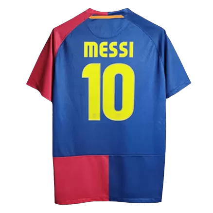  Jersey MESSI #10 Home Retro Soccer Jersey 2008/09 - UCL - bestsoccerstore