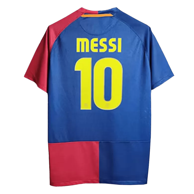 Jersey MESSI #10 Home Retro Soccer Jersey 2008/09 - UCL - bestsoccerstore