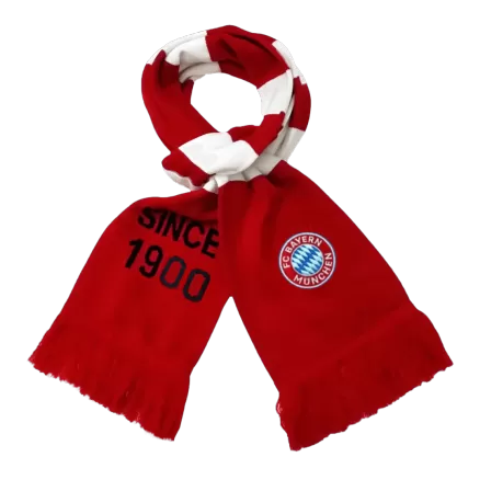 Bayern Munich Soccer Scarf Red&White - bestsoccerstore