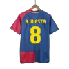 A.INIESTA #8 Barcelona Retro Jersey Home Soccer Shirt 2008/09 UCL Final - bestsoccerstore