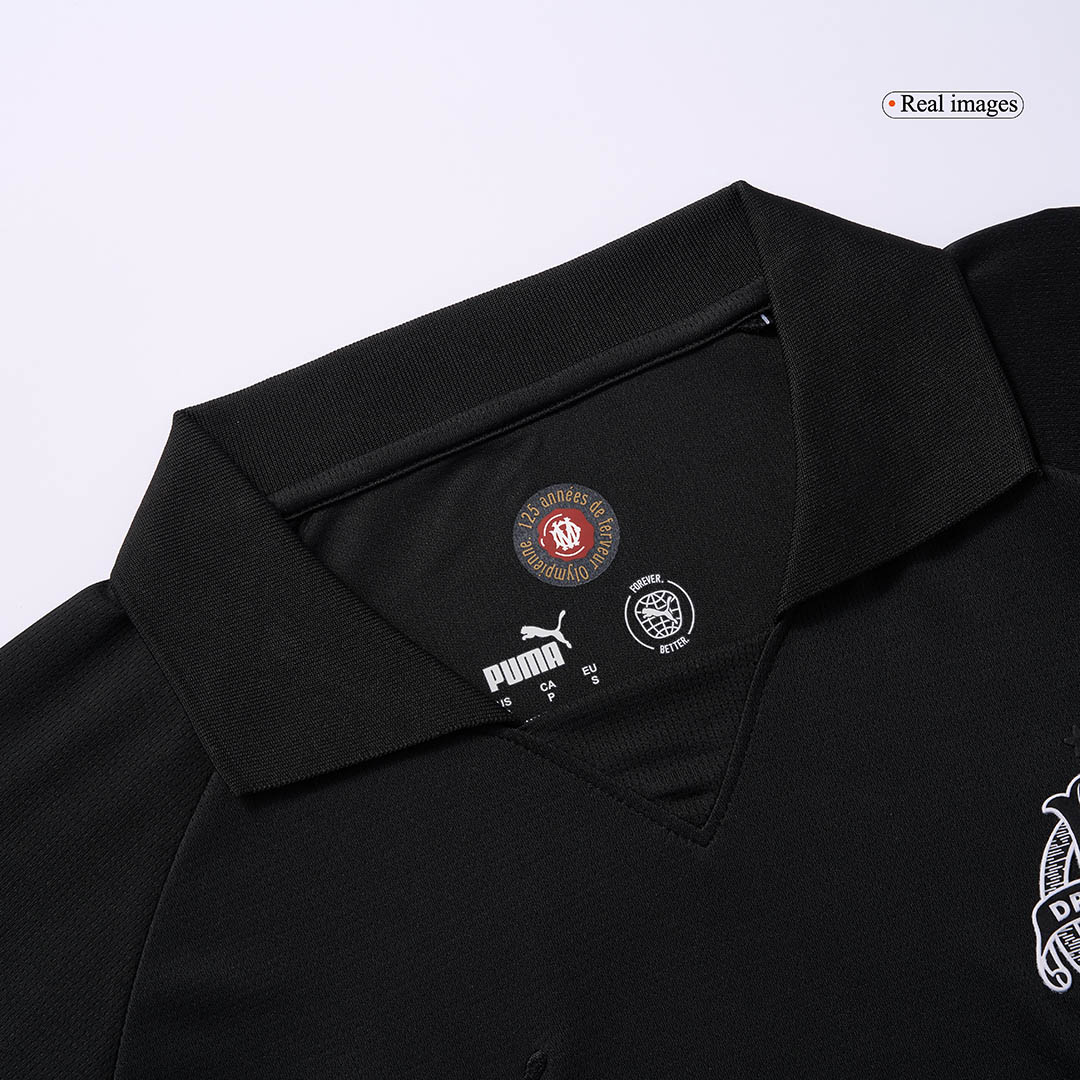 Marseille Jersey Custom Soccer Goalkeeper Jersey 125th Anniversary - bestsoccerstore