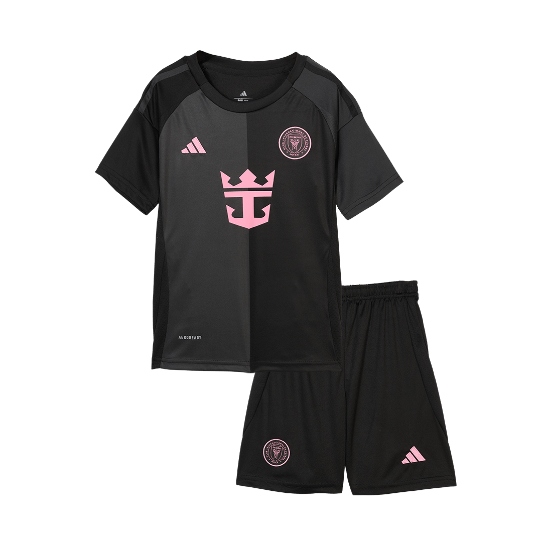 Kids Inter Miami CF Custom Away Soccer Kits 2025