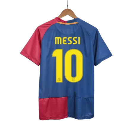  Jersey MESSI #10 Home Retro Soccer Jersey 2008/09 -UCL Final - bestsoccerstore