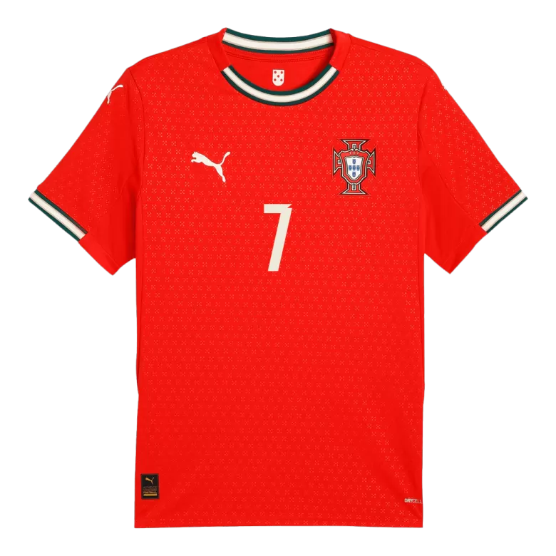 RONALDO #7 Portugal Soccer Jersey Home Custom Shirt 2025 - bestsoccerstore