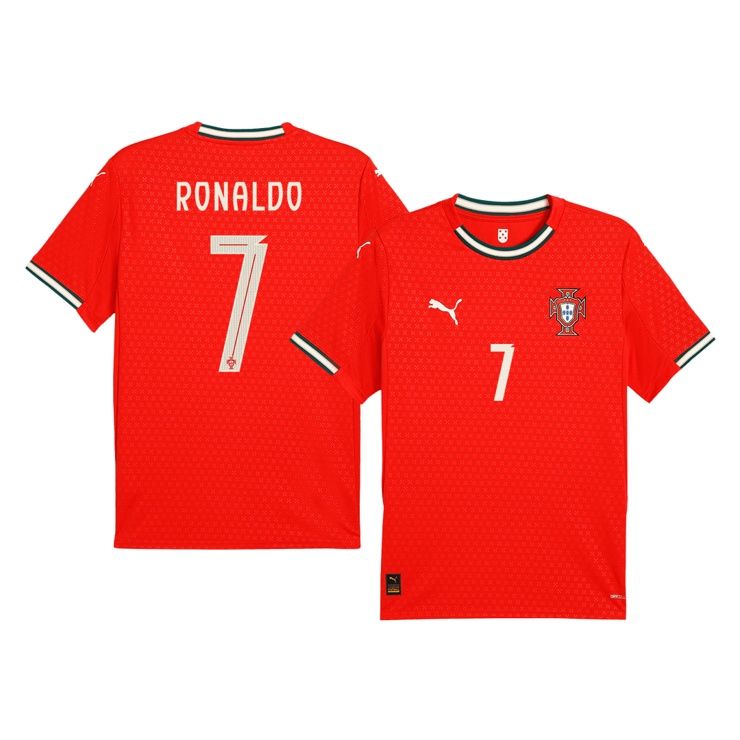 RONALDO #7 Portugal Soccer Jersey Home Custom Shirt 2025 - bestsoccerstore