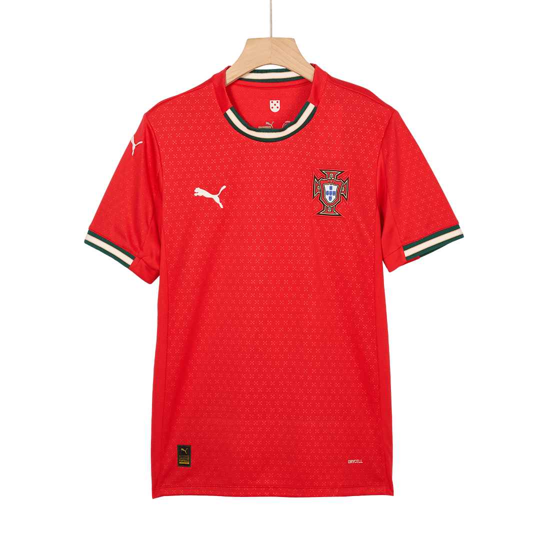 Portugal Soccer Jersey Home Custom Shirt 2025