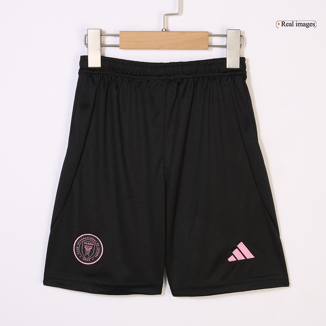 Kids Inter Miami CF Custom Away Soccer Kits 2025 - bestsoccerstore