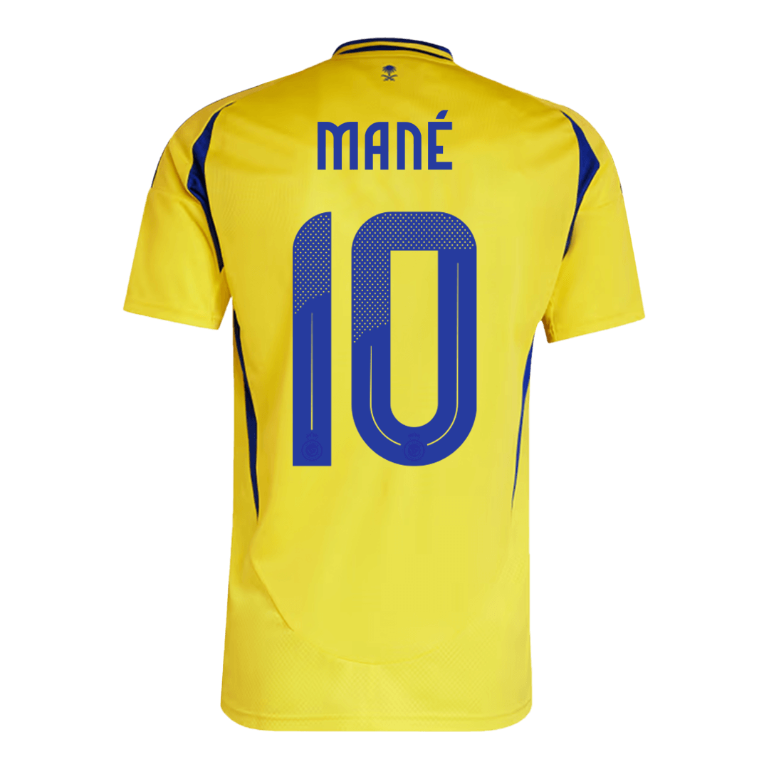 Al Nassr Jersey Custom MANÉ #10 Soccer Jersey Home -ACL