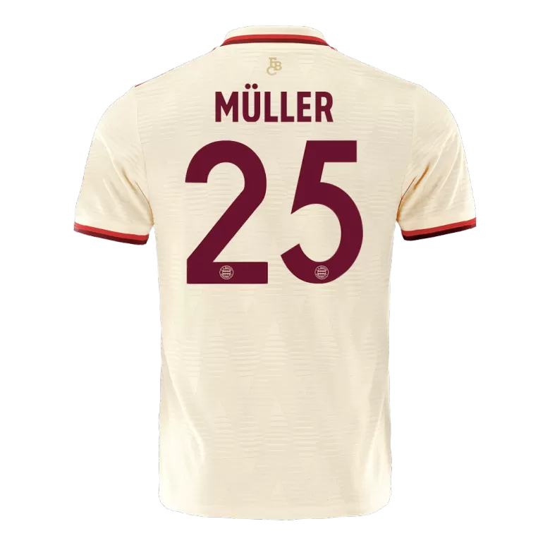 Authentic MÜLLER #25 Soccer Jersey Bayern Munich Third Away Shirt 2024/25 -UCL - bestsoccerstore