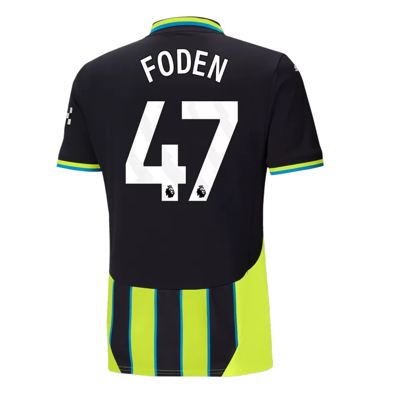 FODEN #47 Manchester City Soccer Jersey Away Custom Shirt 2024/25 - bestsoccerstore