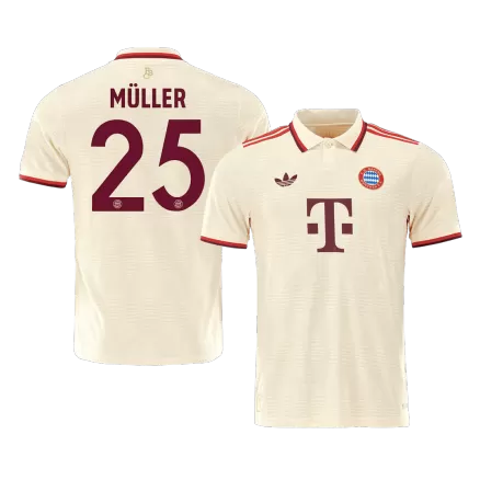 Authentic MÜLLER #25 Soccer Jersey Bayern Munich Third Away Shirt 2024/25 -UCL - bestsoccerstore