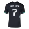 Liverpool Jersey Custom LUIS DÍAZ #7 Soccer Jersey Away 2024/25 -UCL - bestsoccerstore