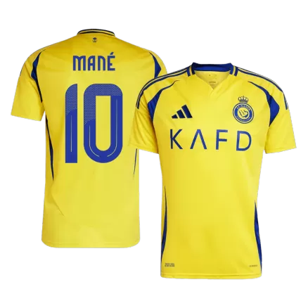 Al Nassr Jersey Custom MANÉ #10 Soccer Jersey Home 2024/25 -ACL - bestsoccerstore