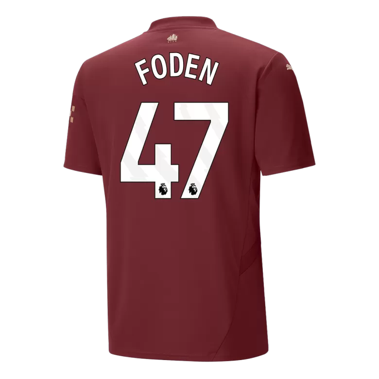 FODEN #47 Manchester City Soccer Jersey Third Away Custom Shirt 2024/25 - bestsoccerstore