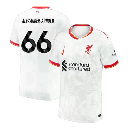 ALEXANDER-ARNOLD #66 Liverpool Soccer Jersey Third Away Custom Shirt 2024/25 - bestsoccerstore