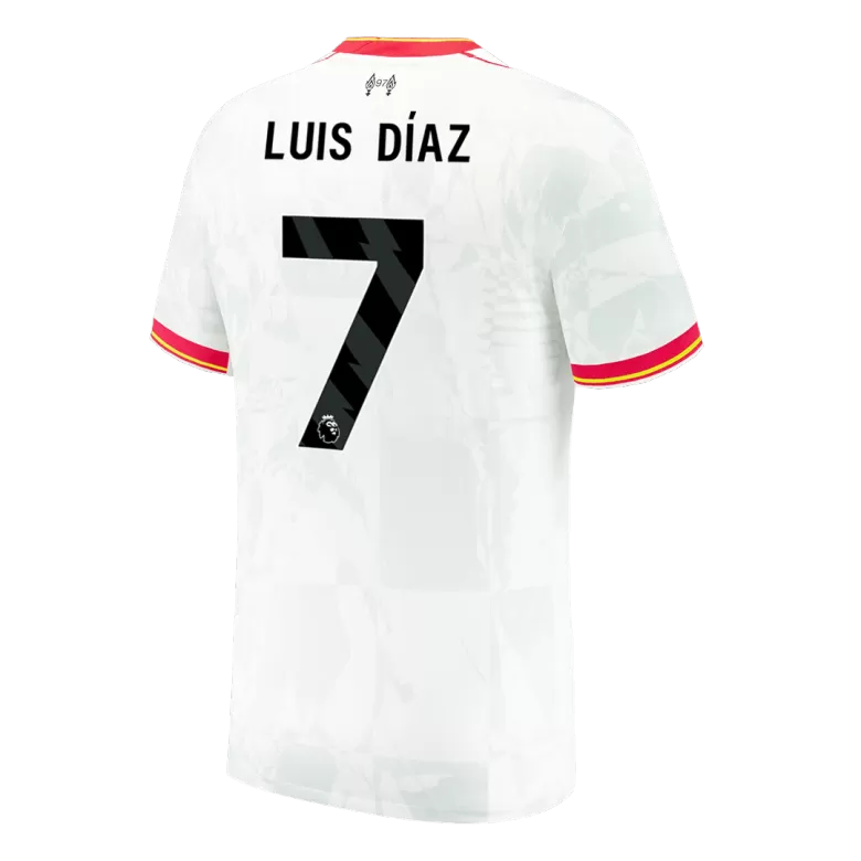 LUIS DÍAZ #7 Liverpool Soccer Jersey Third Away Custom Shirt 2024/25 - bestsoccerstore