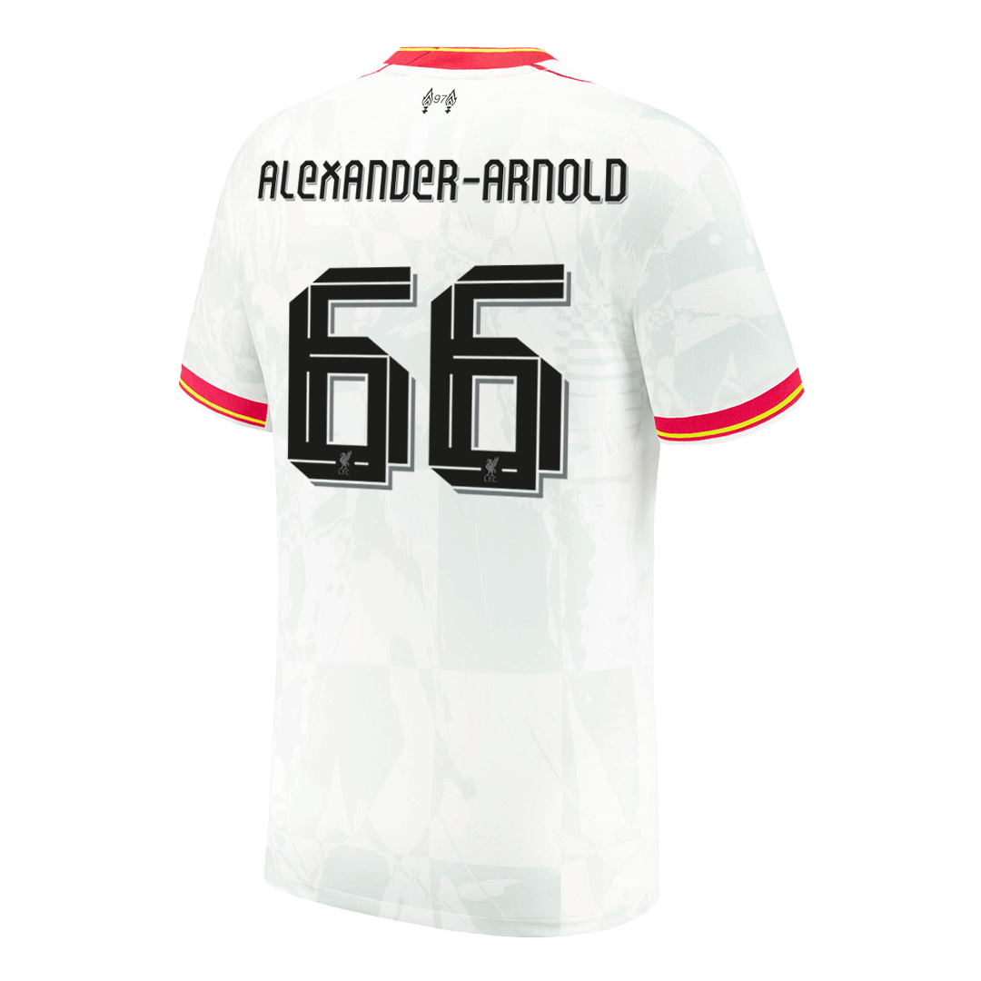 Liverpool ALEXANDER-ARNOLD #66 Soccer Jersey Third Away Custom Shirt - UCL