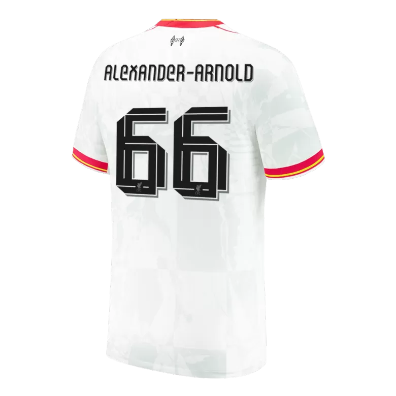 ALEXANDER-ARNOLD #66 Liverpool Soccer Jersey Third Away Custom Shirt 2024/25 -UCL - bestsoccerstore