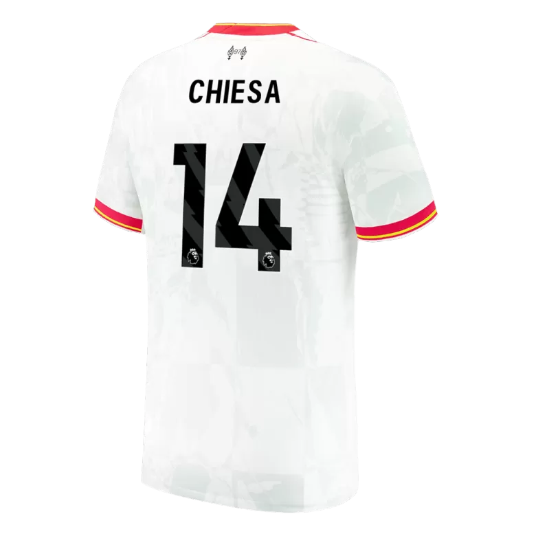 CHIESA #14 Liverpool Soccer Jersey Third Away Custom Shirt 2024/25 - bestsoccerstore