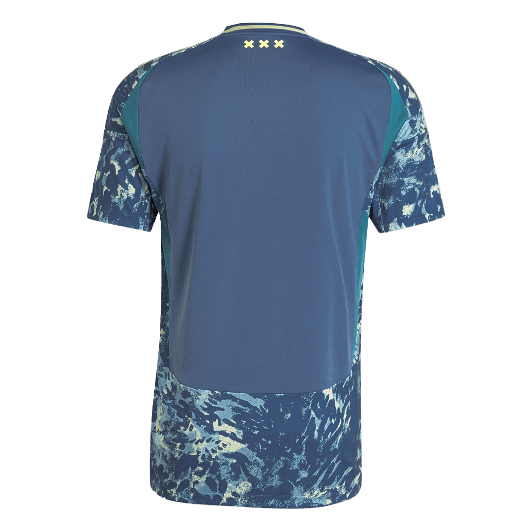 Ajax Soccer Jersey Away Custom Shirt - bestsoccerstore