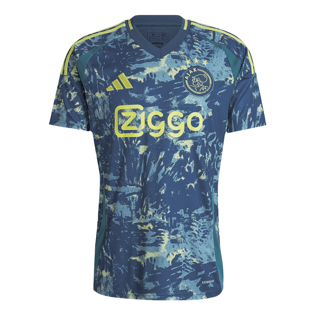 Ajax Soccer Jersey Away Custom Shirt - bestsoccerstore