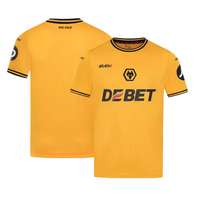 Wolverhampton Wanderers Soccer Jersey Home Custom Shirt 2024/25 - bestsoccerstore