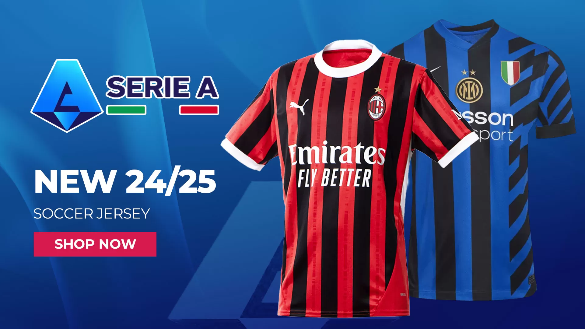 SERIE A SOCCER JERSEYS - bestsoccerstore